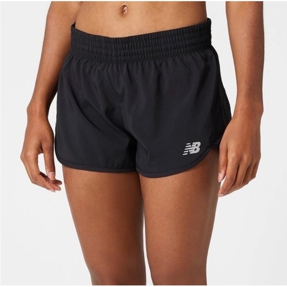 New Balance Core Accelerate Performance Shorts 2.5" Black Women's XL Running